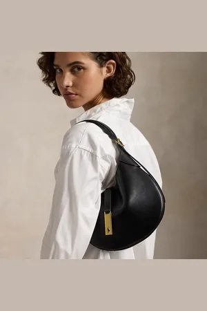 Ralph Lauren Bolso Shoulder Polo ID de piel pequeño