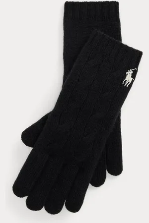 Ralph Lauren Guantes de lana y cachemira