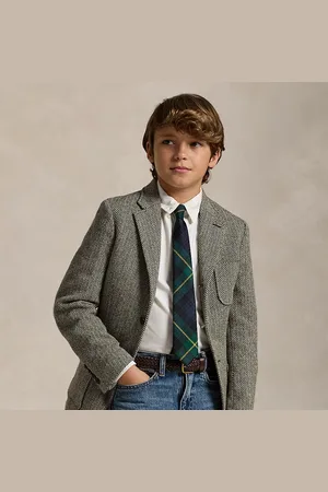 Ralph Lauren Chaqueta informal con lana en espiga