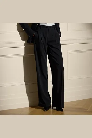 Ralph Lauren Pantalón Acklie de gabardina de lana