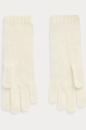 Ralph Lauren Guantes de lana y cachemira