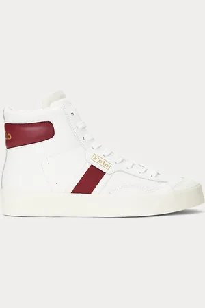Ralph Lauren Deportiva Court Mid de piel vulcanizada
