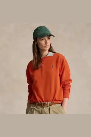 Ralph Lauren Sudadera de felpa con cuello redondo