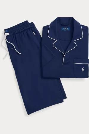 Ralph Lauren Pijama de punto interlock de algodón