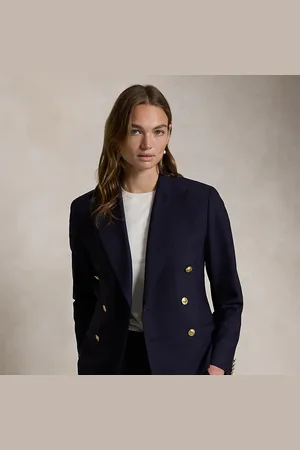 Ralph Lauren Blazer de lana elástica