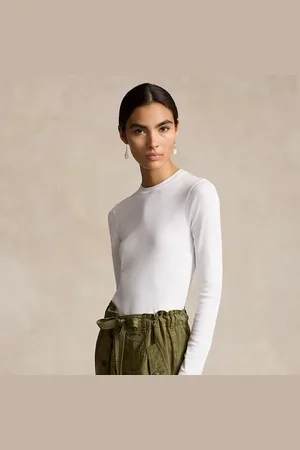 Ralph Lauren Camiseta de algodón de manga larga
