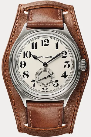 Ralph Lauren Reloj Vintage 67 de plata de 40 mm
