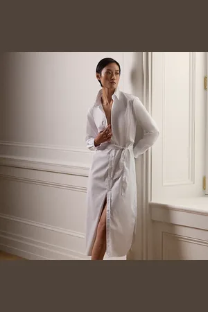 Ralph Lauren Vestido Arielle de popelina de raso