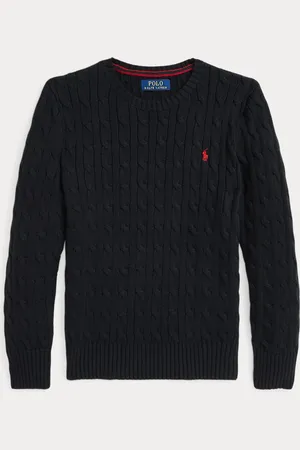 Ralph Lauren Jersey de algodón en punto de ochos
