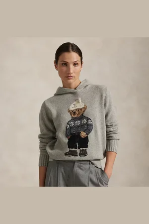 Ralph Lauren Jersey de lana y cachemira con Polo Bear