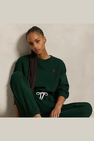 Ralph Lauren Sudadera de felpa con cuello redondo