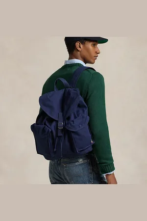 Ralph Lauren Mochila de loneta con solapa