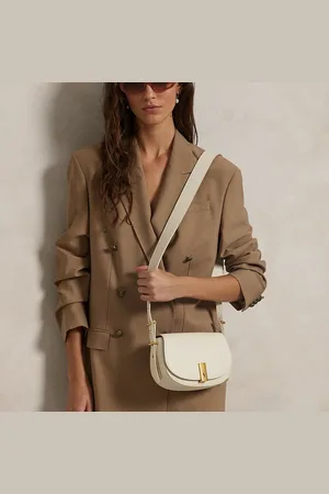 Ralph Lauren Bolso Saddle Polo ID de piel
