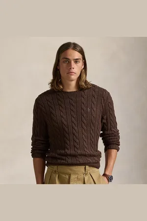 Ralph Lauren Jersey de algodón en punto de ochos