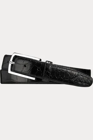 Ralph Lauren Cinturón con hebilla de plata