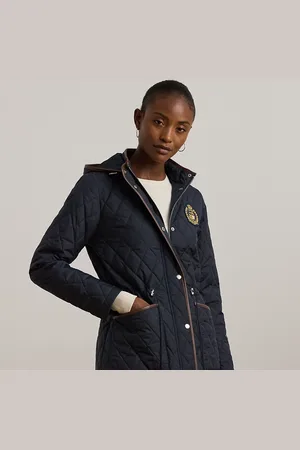 Ralph Lauren Chaqueta acolchada con capucha y parche