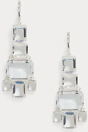 Ralph Lauren Pendientes de pedrería bañados en plata