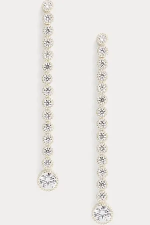 Ralph Lauren Pendientes largos con circonitas