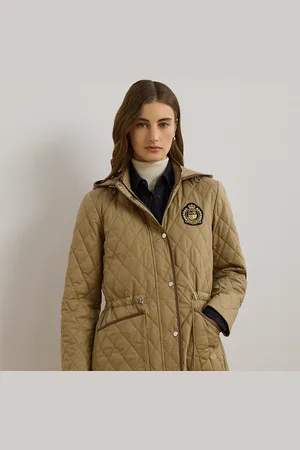 Ralph Lauren Chaqueta acolchada con capucha y parche
