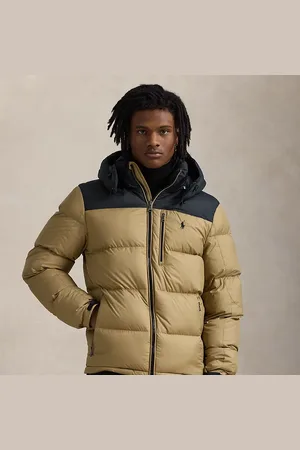 Ralph Lauren Chaqueta Gorham gráfica de plumón
