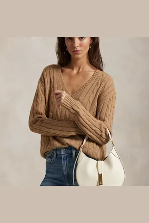 Ralph Lauren Bolso Shoulder Polo ID de piel pequeño