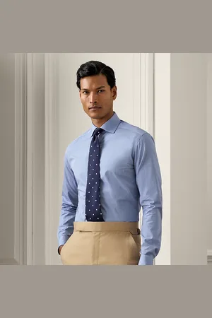 Ralph Lauren Camisa fil-à-fil