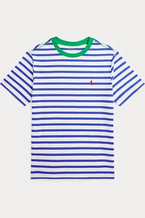 Ralph Lauren Camiseta ribeteada de punto de algodón