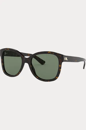 Ralph Lauren Gafas de sol cuadradas con bisagra RL