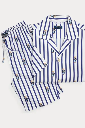 Ralph Lauren Pijama de algodón con rayas