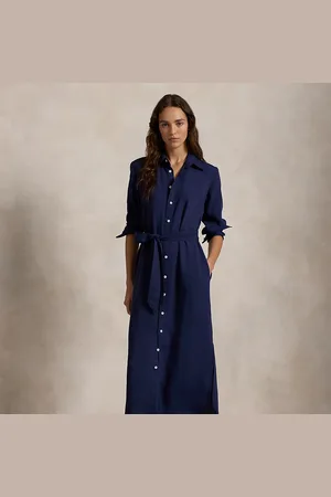 Ralph Lauren Vestido camisero de raso