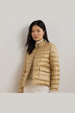 Ralph Lauren Abrigo metalizado y acolchado de plumón