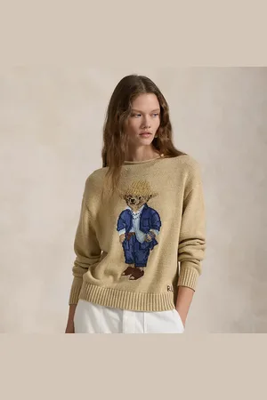 Ralph Lauren Jersey de cuello vuelto con Polo Bear
