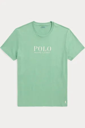 Ralph Lauren Camisón de punto de algodón con logotipo
