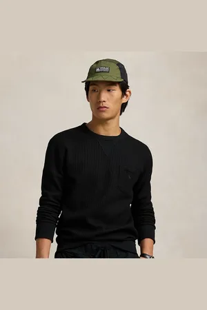 Ralph Lauren Sudadera de punto waffle elástico