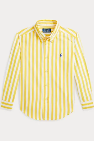 Ralph Lauren Camisa de popelina de algodón de cuadros