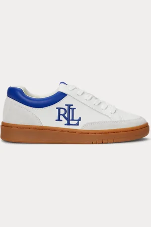 Ralph Lauren Deportiva Hailey VI de piel y ante