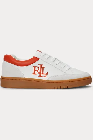 Ralph Lauren Deportiva Hailey VI de piel y ante