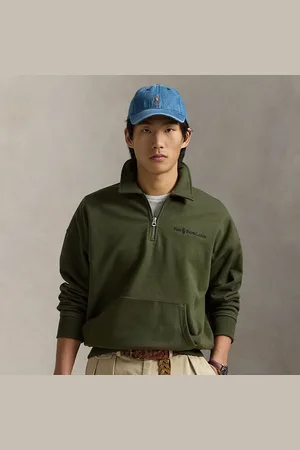 Ralph Lauren Sudadera con cuello abierto y logotipo