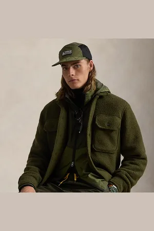 Ralph Lauren Chaqueta camisera de tejido polar