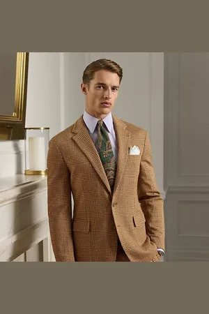 Ralph Lauren Chaqueta Hadley de punto hecha a mano