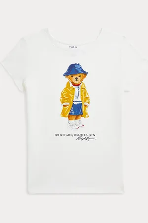 Ralph Lauren Camiseta de punto jersey con Polo Bear