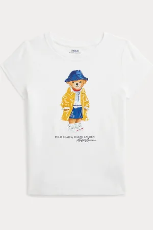 Ralph Lauren Camiseta de punto jersey con Polo Bear