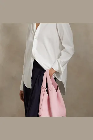 Ralph Lauren Bolso tote Polo Play de piel