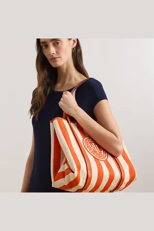 Ralph Lauren Bolso tote Emerie grande en espiga
