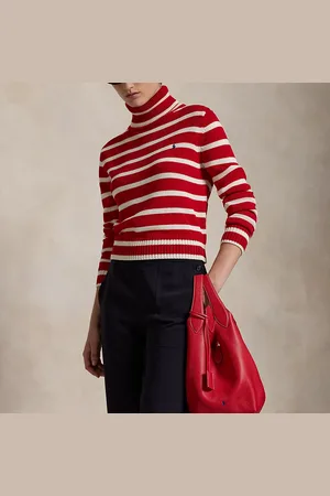 Ralph Lauren Bolso tote Polo Play de piel