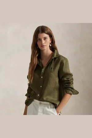 Ralph Lauren Camisa de lino Classic Fit