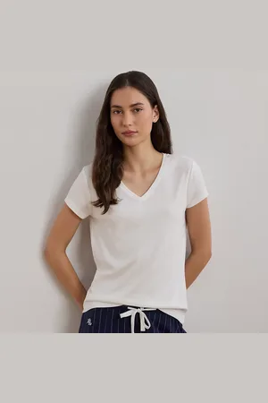 Ralph Lauren Camiseta de pijama de algodón
