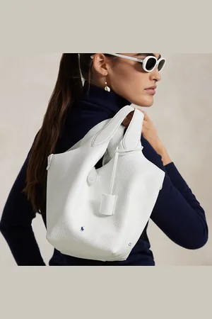 Ralph Lauren Bolso tote Polo Play de piel