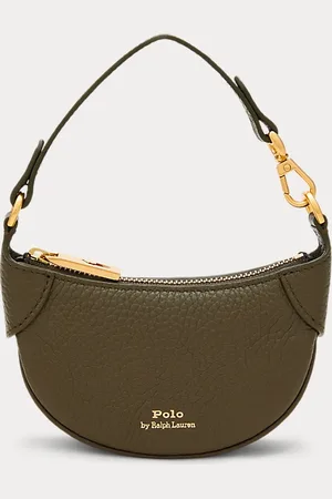 Ralph Lauren Tarjetero Polo ID de piel granulada