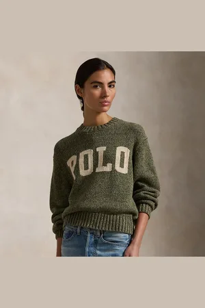 Ralph Lauren Jersey de cuello redondo de algodón